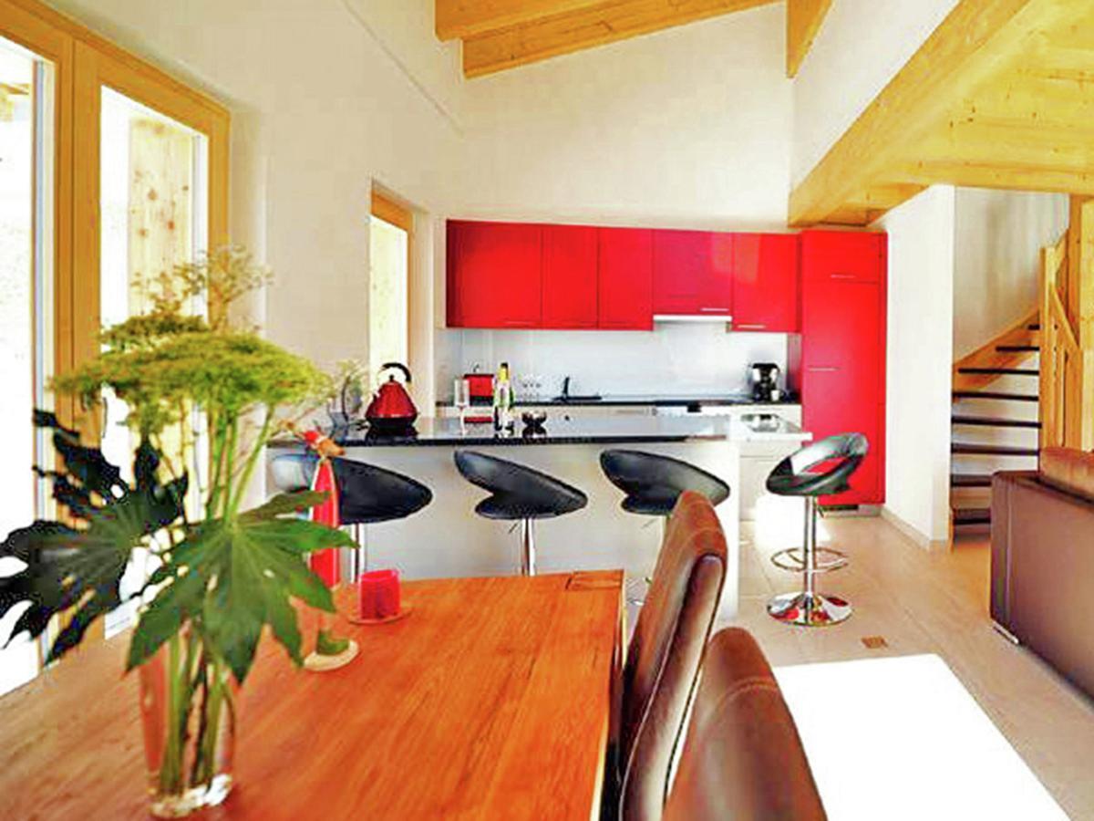 Mountain-View Chalet In Heremence With Terrace Eksteriør bilde